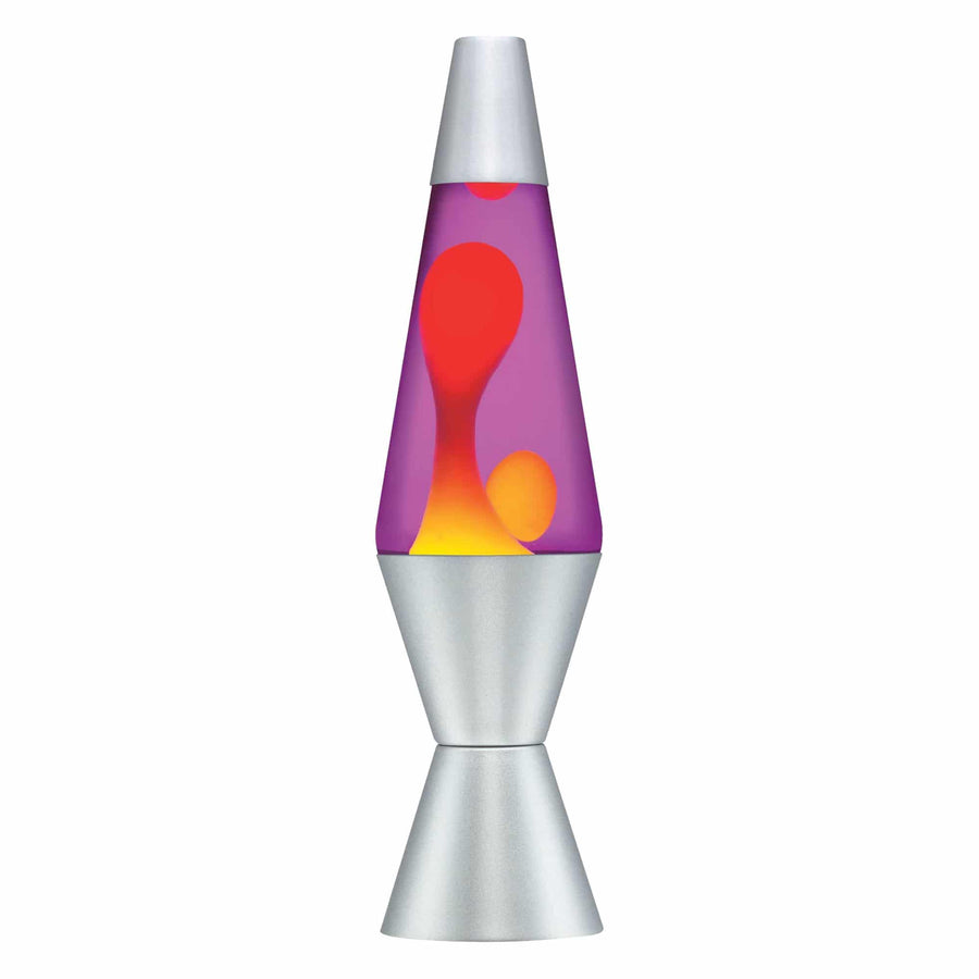 14.5” LAMP – YELLOW/PURPLE/SILVER T7