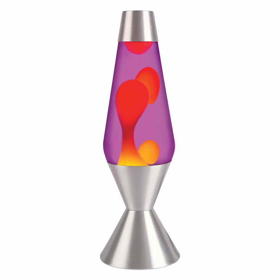 16.3″ LAMP – YELLOW/PURPLE/SILVER I9